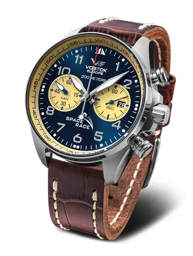 Hodinky Vostok Europe Space Race chrono line 6S21/325A667 + Dárek zdarma