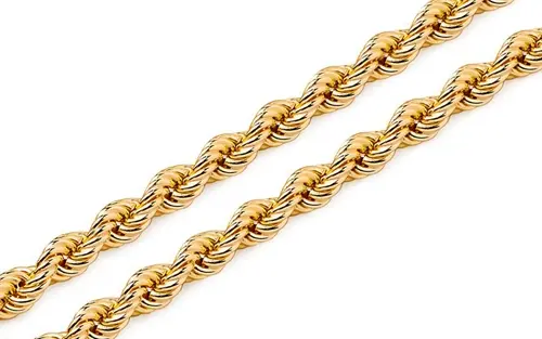 Dámský řetízek ze žlutého zlata valis 50cm ZLR1253F + DÁREK ZDARMA