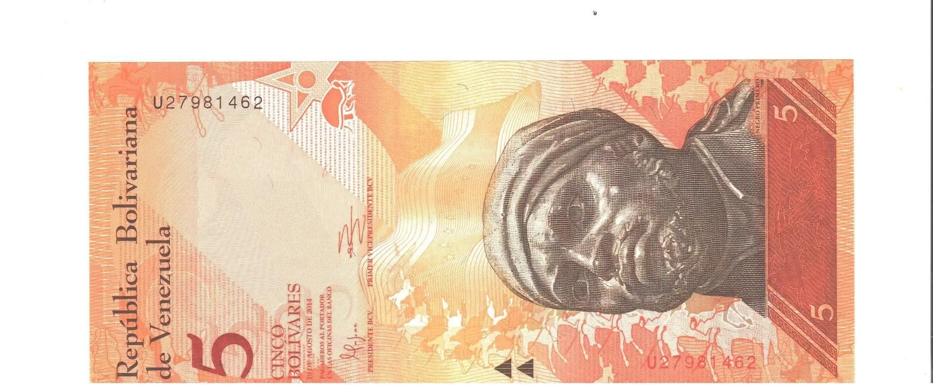 Venezuela 5 Bolívares 2013, 2007, 2018