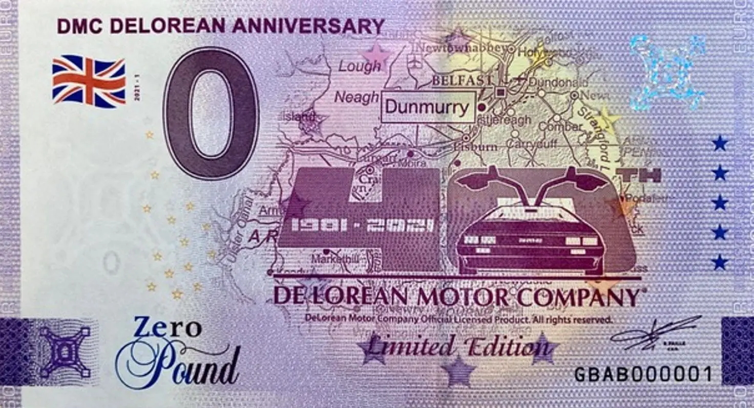 DeLorean Anniversary £0