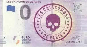 0 Euro 2019 - LES CATACOMBES DE PARIS