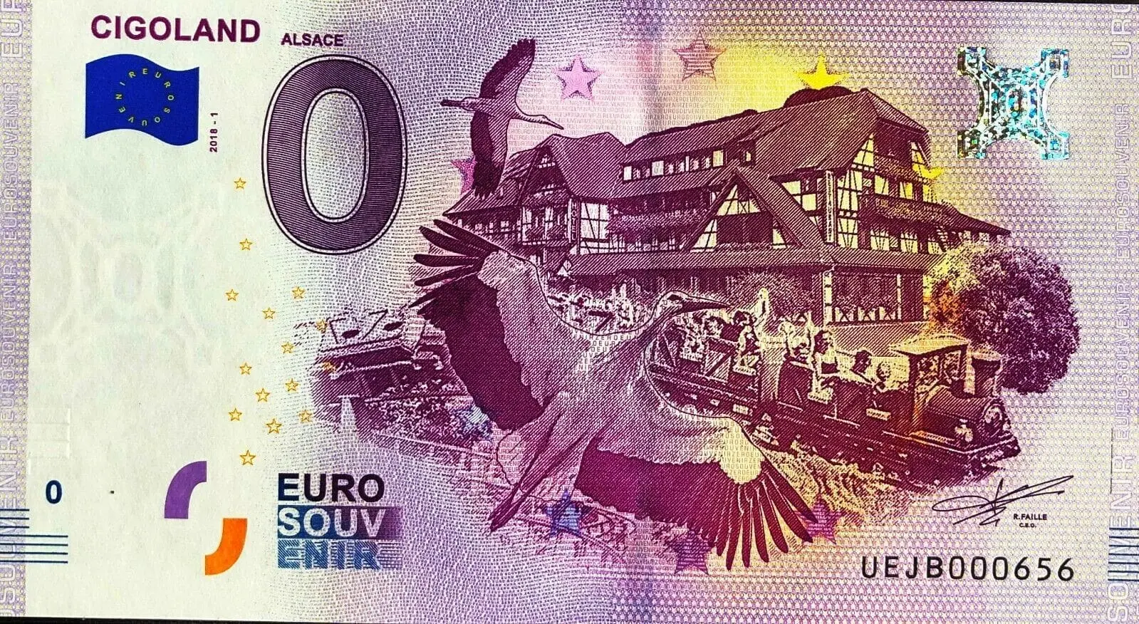 0 Euro 2018 - 0 Euro Cigoland Alsace France
