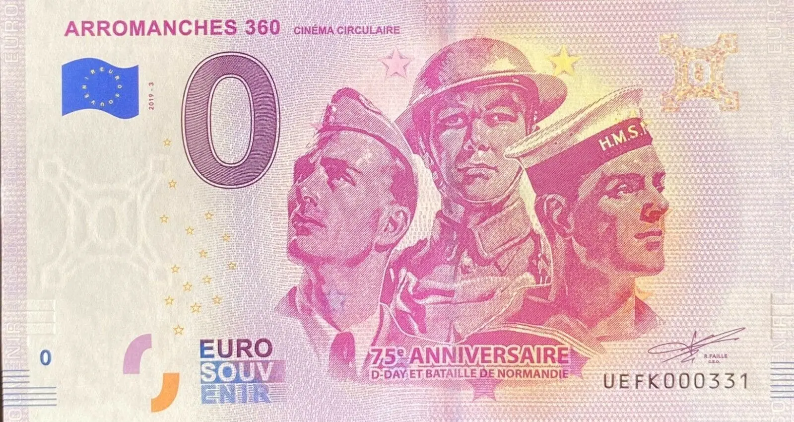 0 Euro 2019 - Arromanches 360°