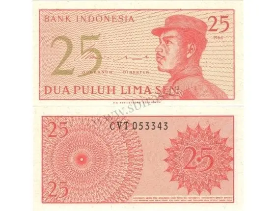 Indonesia 1, 10, 25 (1964)