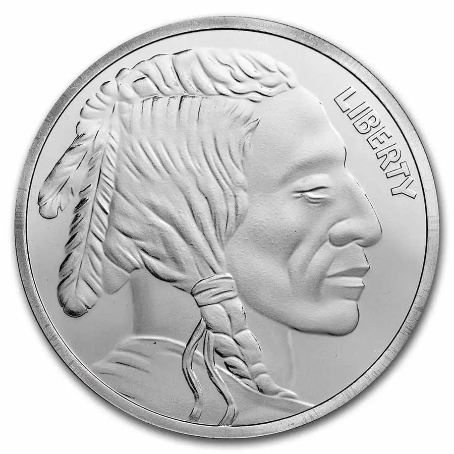 Stříbrná mince Buffalo 2 oz 9Fine Mint