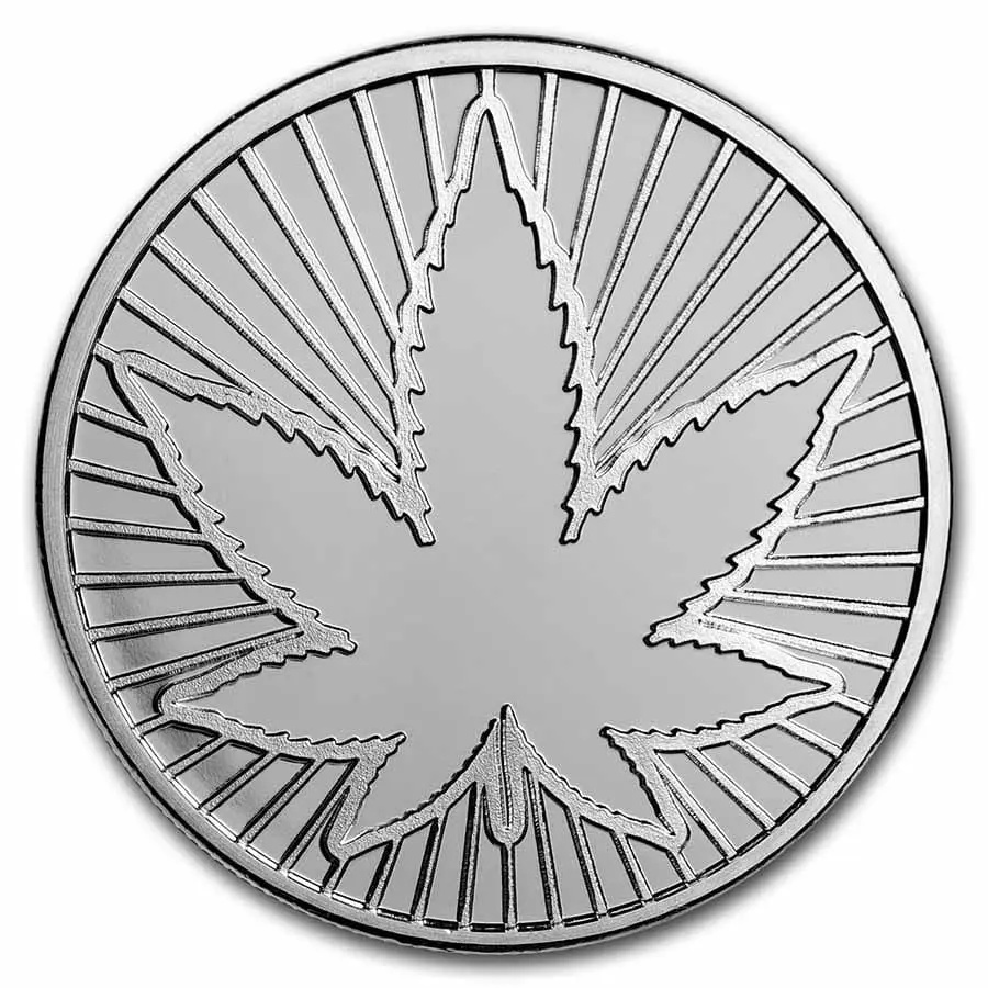 Stříbrná mince Marihuana 1 Oz USA