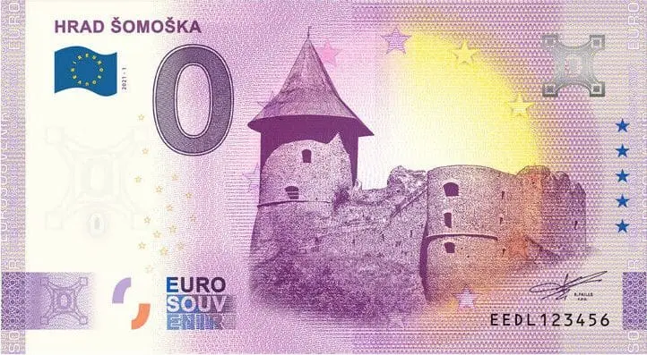 0 euro Hrad Šomoška 2021-1