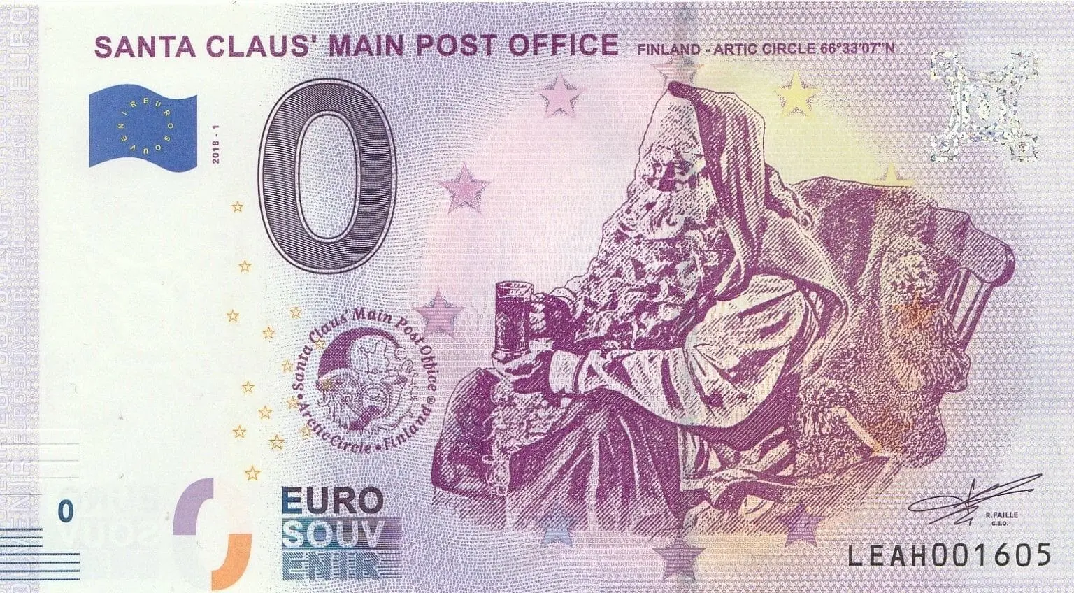 0 euro SANTA CLAUS ARCTIC