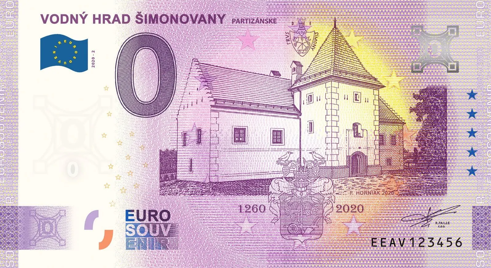 0 euro Vodný HRAD SIMONOVANY