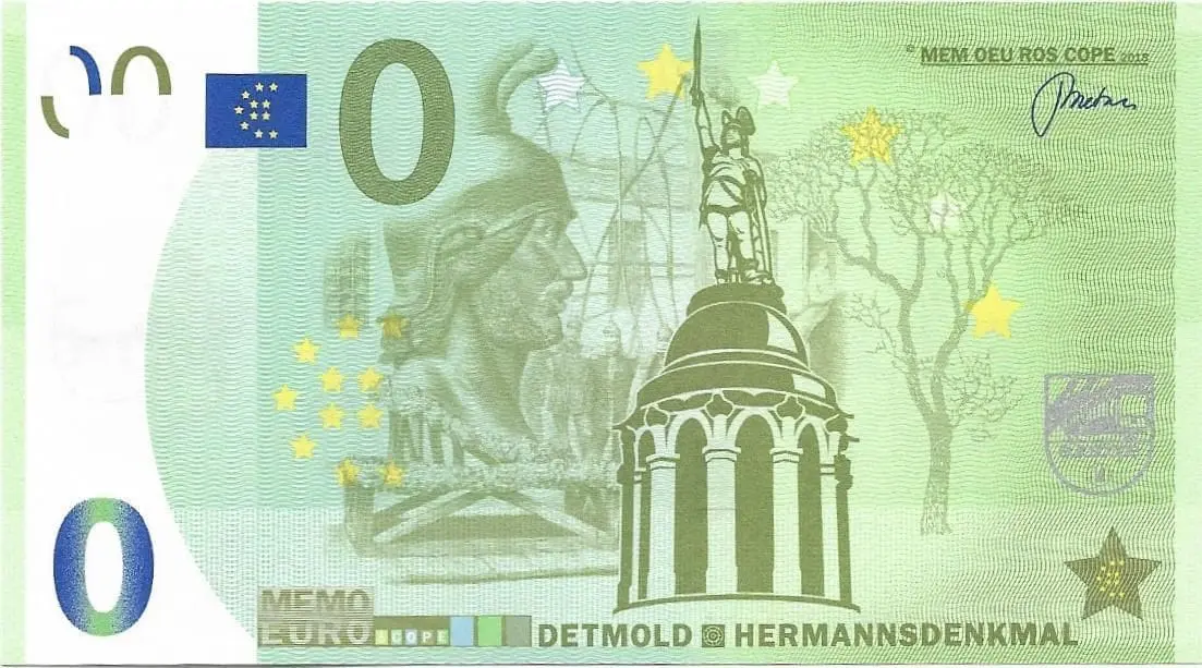 0 euro Detmold Hermannsdenkmal