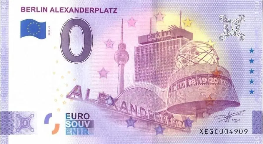 0 EURO BERLIN ALEXANDERPLATZ