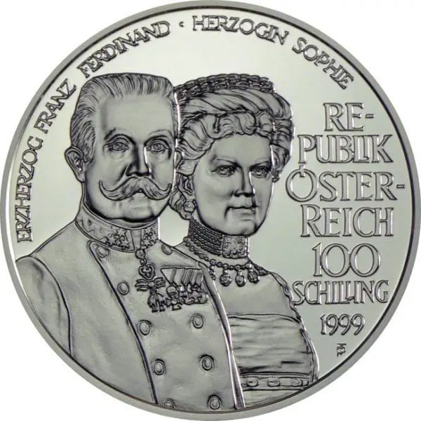 Münze Österreich Mince : Franz Ferdinand
