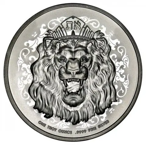 Stříbrná mince Lev 1 oz 2021 Niue Roaring Lion