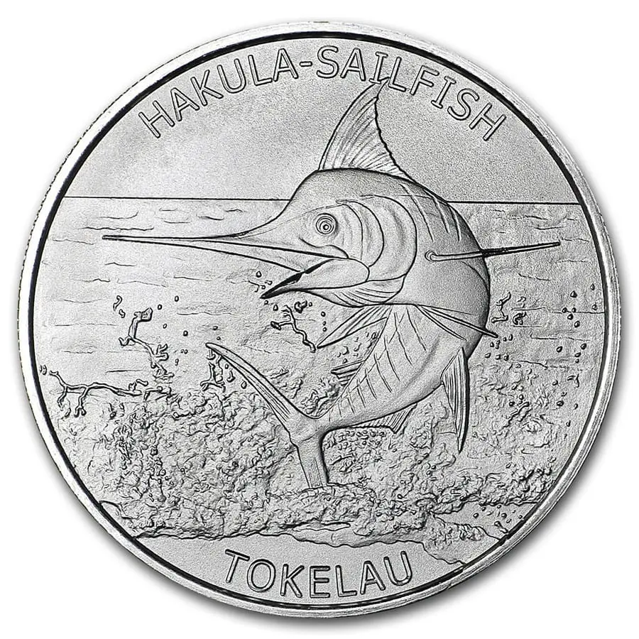Sříbrná mince Plachetník Tokelau 1 Oz 2016