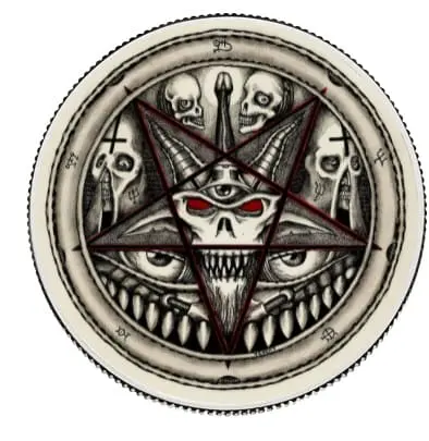 Stříbrná mince Satan 1 oz 1 USD USA