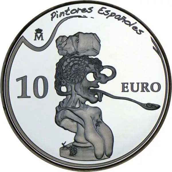 Royal Mint Dali - portrét Picasso