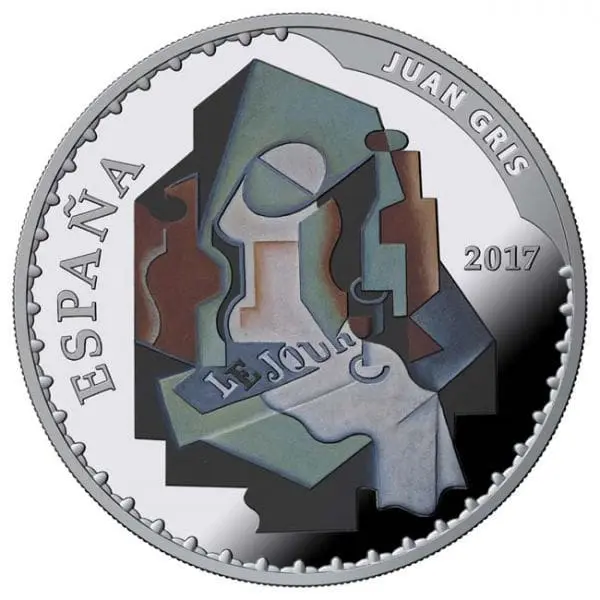 Stříbrná mince Royal Mint Gris & Degas 27g