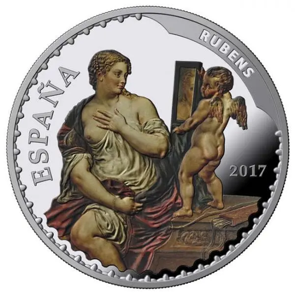 Stříbrná mince Royal Mint Rubens & Murillo 27g