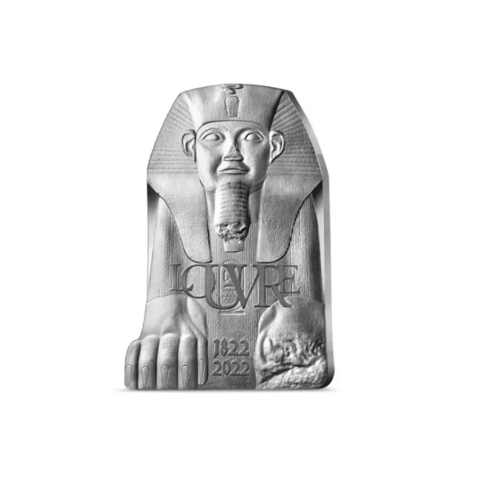 Stříbrná mince Louvre 22,2 g 10 € 2022 Francie Proof
