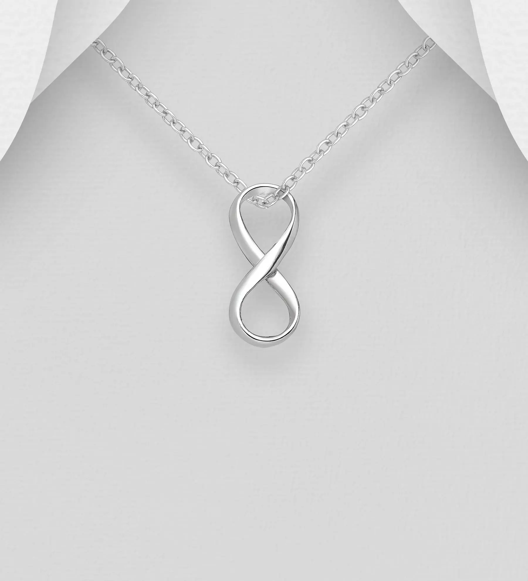 Přívěsek Infinity ze 925 stříbra
