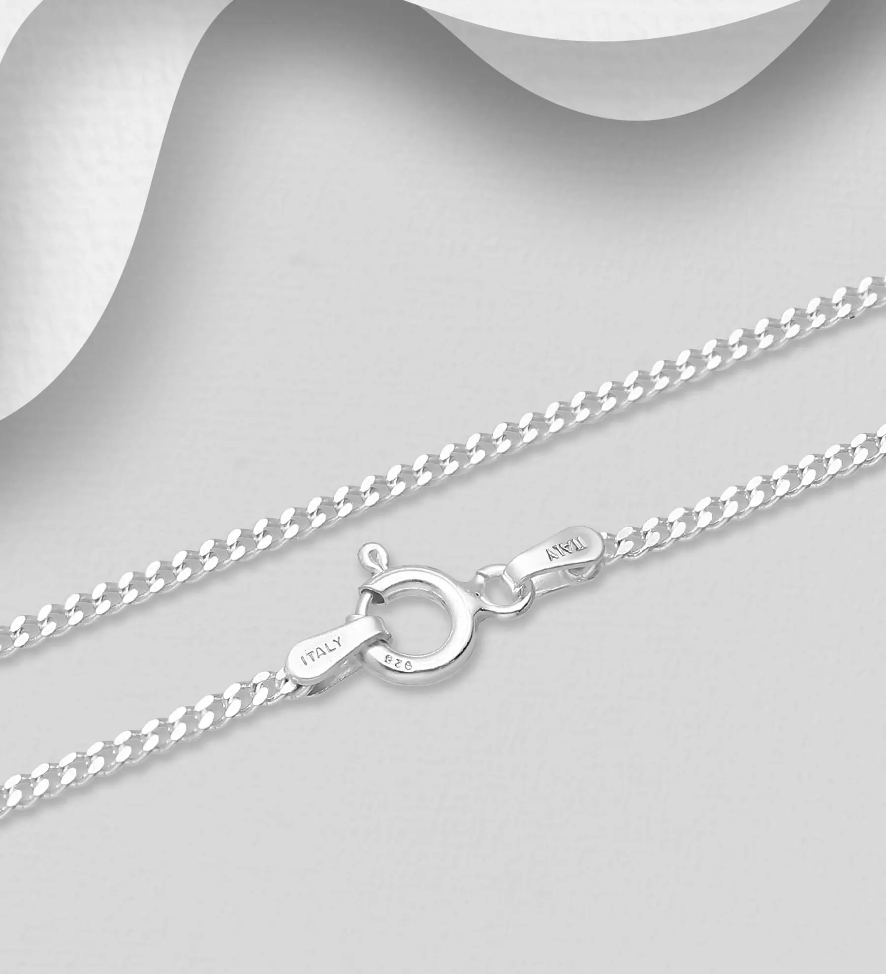 Italian Delight – Řetízek Spiga Silver 925 Stříbro 50,8 cm