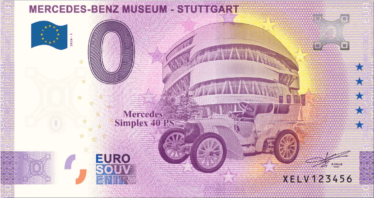 0 EUR Muzeum Mercedes-Benz
