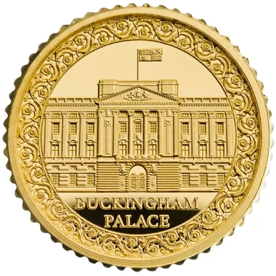 Buckinghamský palác zlatá mince 2024