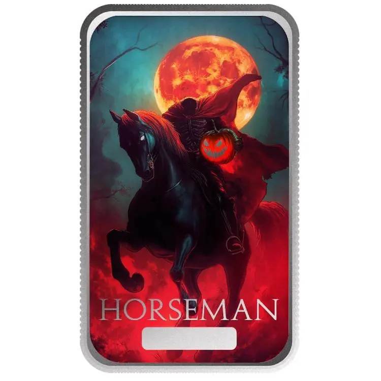 Horseman Limitovaná edice Monster Collection 2024 1 oz Stříbro – Scottsdale Mint