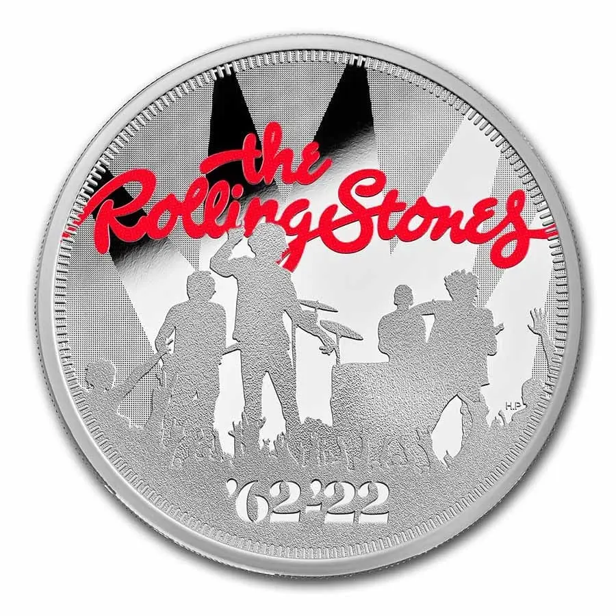 Music Legends: Rolling Stones 2022 GB 1 oz 2 £