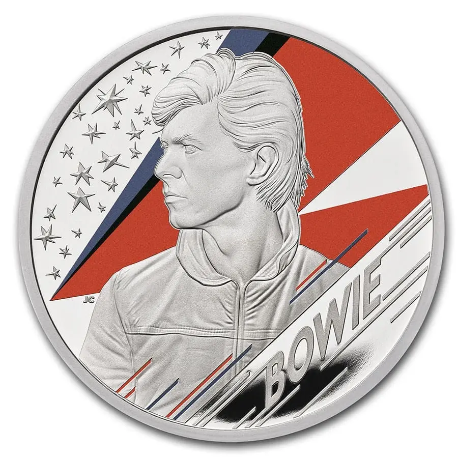 Music Legends: David Bowie 2020 Velká Británie 1 oz Proof