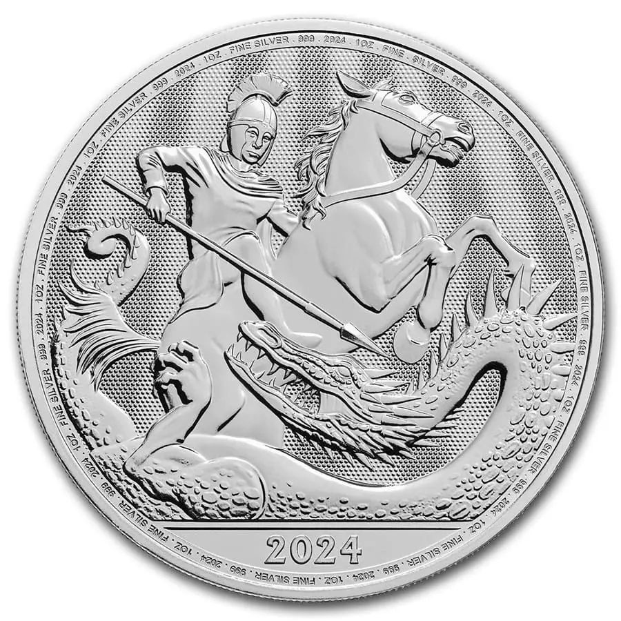 St. George and the Dragon BU Velká Británie 1 Oz 2024Dr