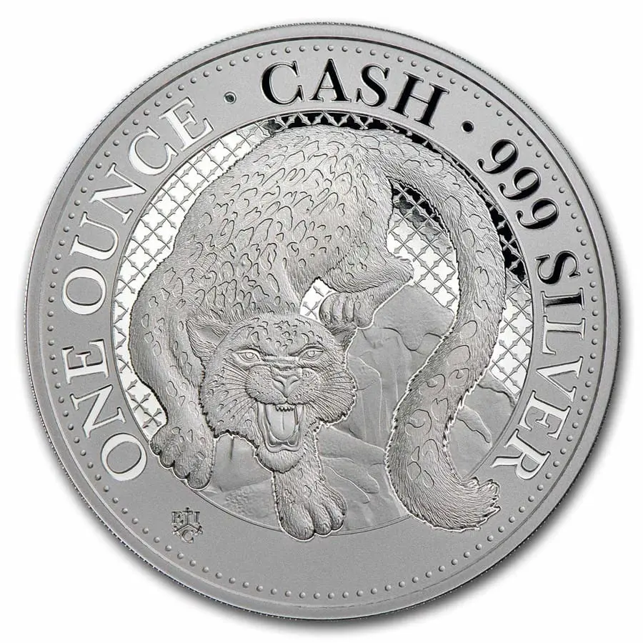 Cash Series: Snow Leopard 2024 Svatá Helena 1 oz 1 £