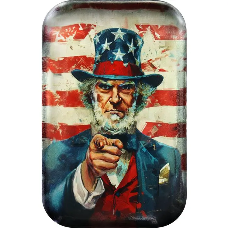 Stříbrný slitek Uncle Sam Americana Series 2 oz Colorized – Germania Mint