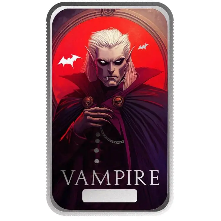 Vampire Limitovaná edice Monster Collection 2024 1 oz color