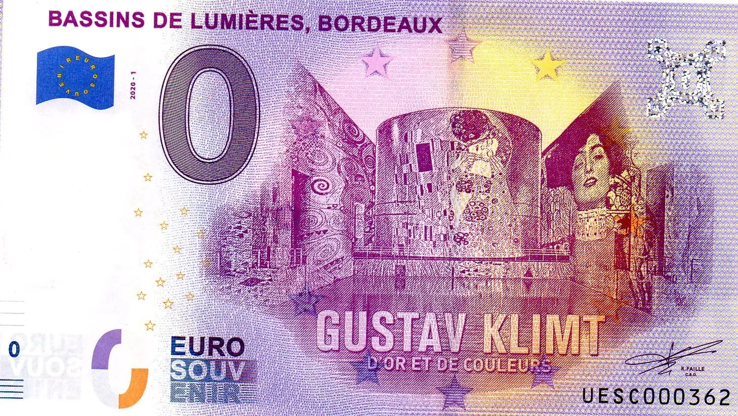 0 EUR bankovka Bassins De Lumiéres , Bordeaux