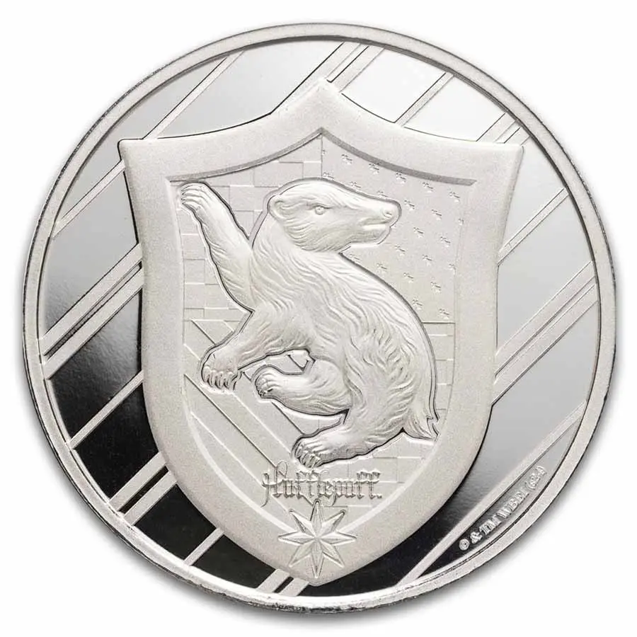 Stříbrné mince Harryho Pottera 1 oz; Mrzimor BU
