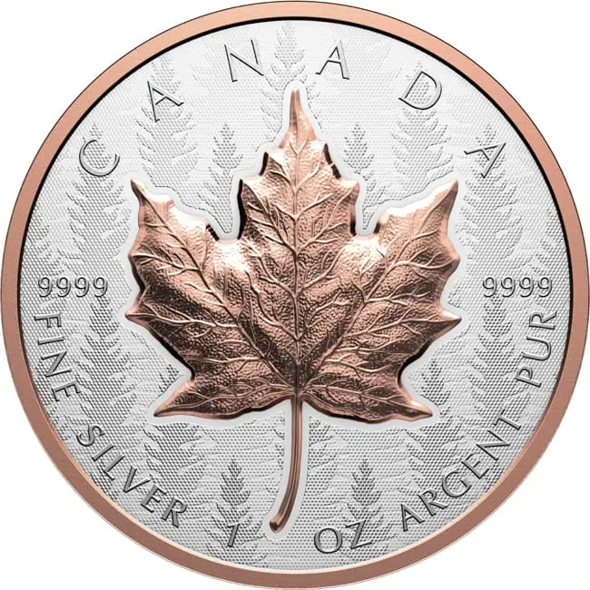 Stříbrná mince Javorový list 1 Oz 2025