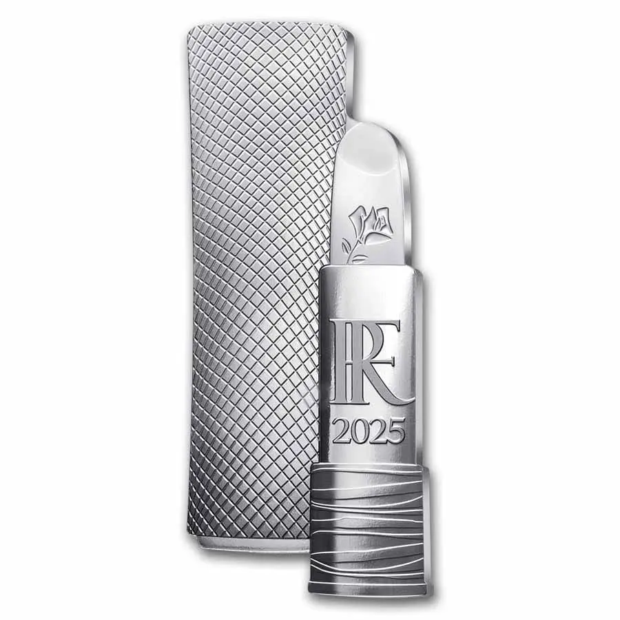 Stříbrná mince Francie 2025 10 €, proof, série Excellence (tvar Lancôme)
