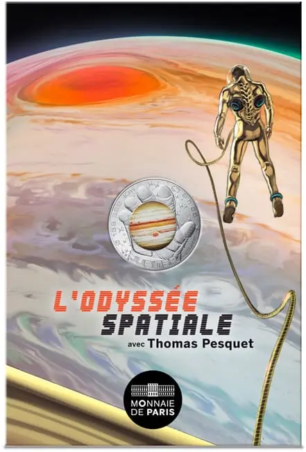 Stříbrná mince „Jupiter“ 2025 (Francie)