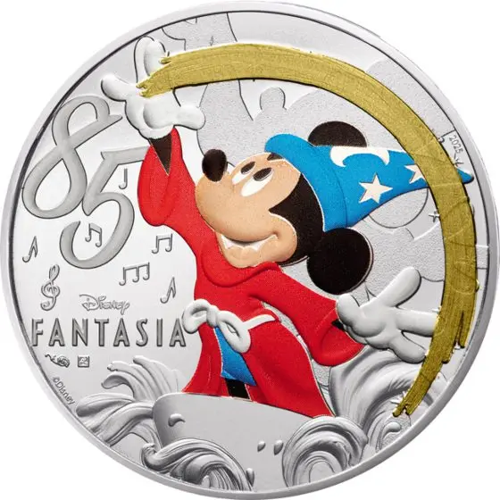 Stříbrná mince 10 € – Fantasia 2025 – Francie