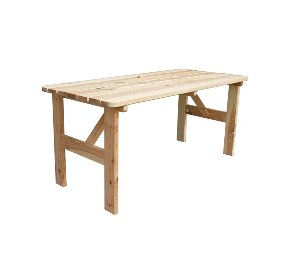Zahradní stůl VIKING 200 — 200×70, masiv