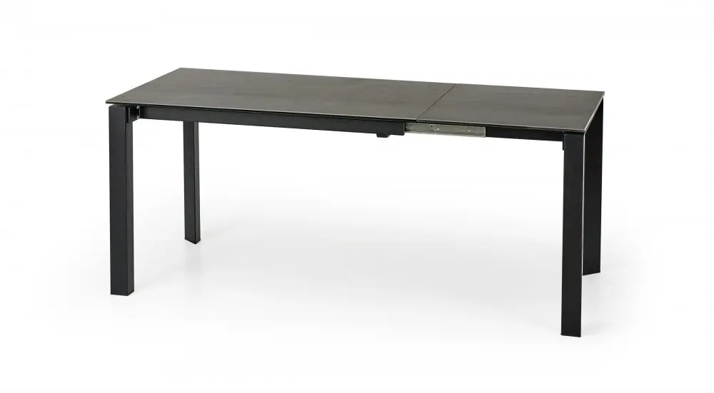 Jídelní rozkládací stůl HORIZON – 120x85x76 (+60), kov/keramika Halmar
