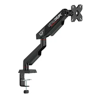 Polohovatelný držák pro monitor SWORD Single – černý, 17"–40", 12 kg