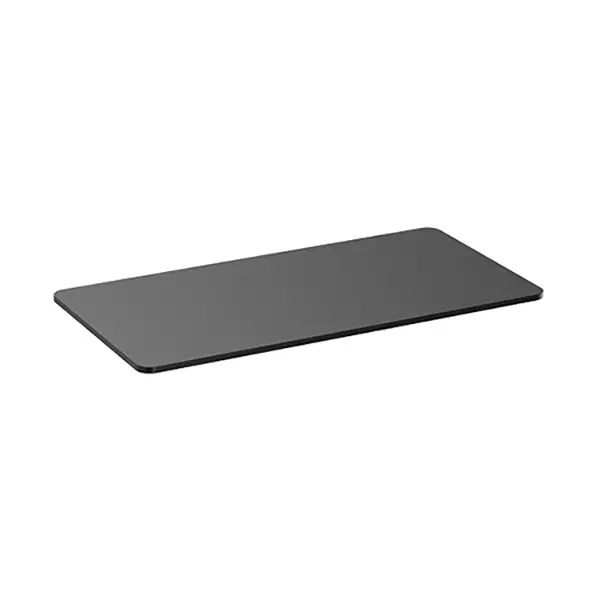 Deska stolu ERGODESK — 160x75x1,8 cm, laminovaná dřevotříska, více barev černá