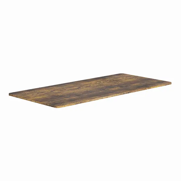 Deska stolu ERGODESK — 160x75x1,8 cm, laminovaná dřevotříska, více barev ořech rustikal