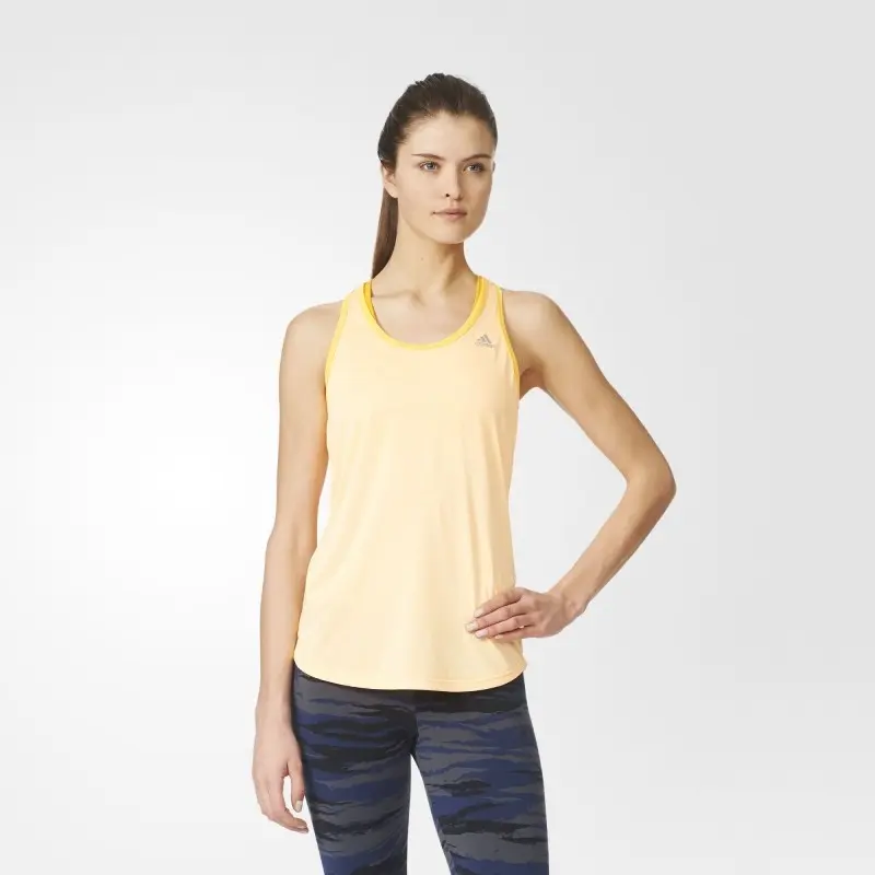 adidas Performance KEYHOLE TANK Dámské tílko US XXS AY7523