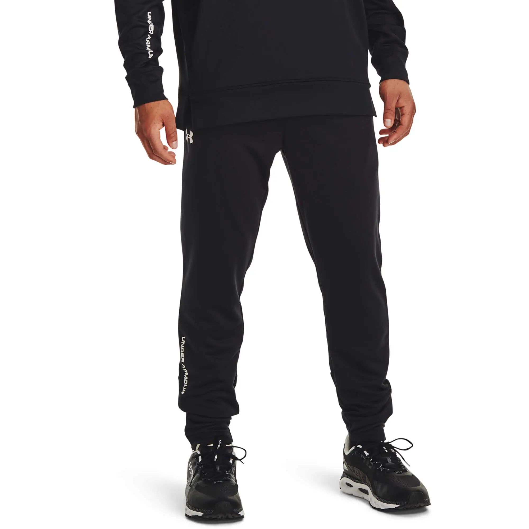 Under Armour pánské tepláky ARMOUR TERRY černé
