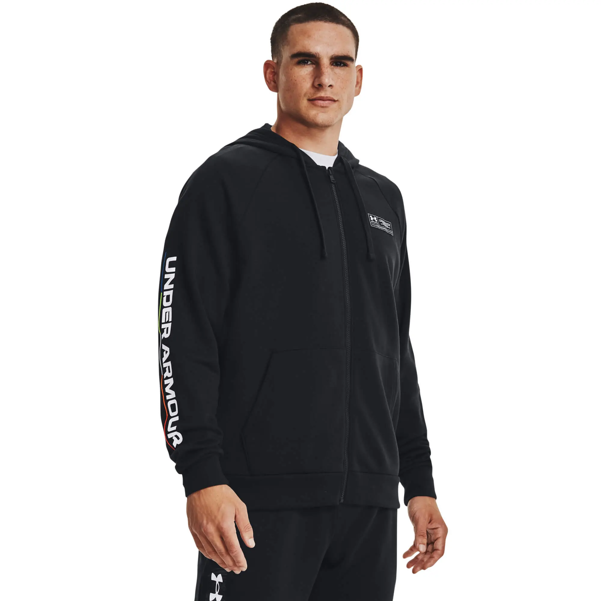 Under Armour UA Rival Fleece Chroma FZ HD Pánská mikina US