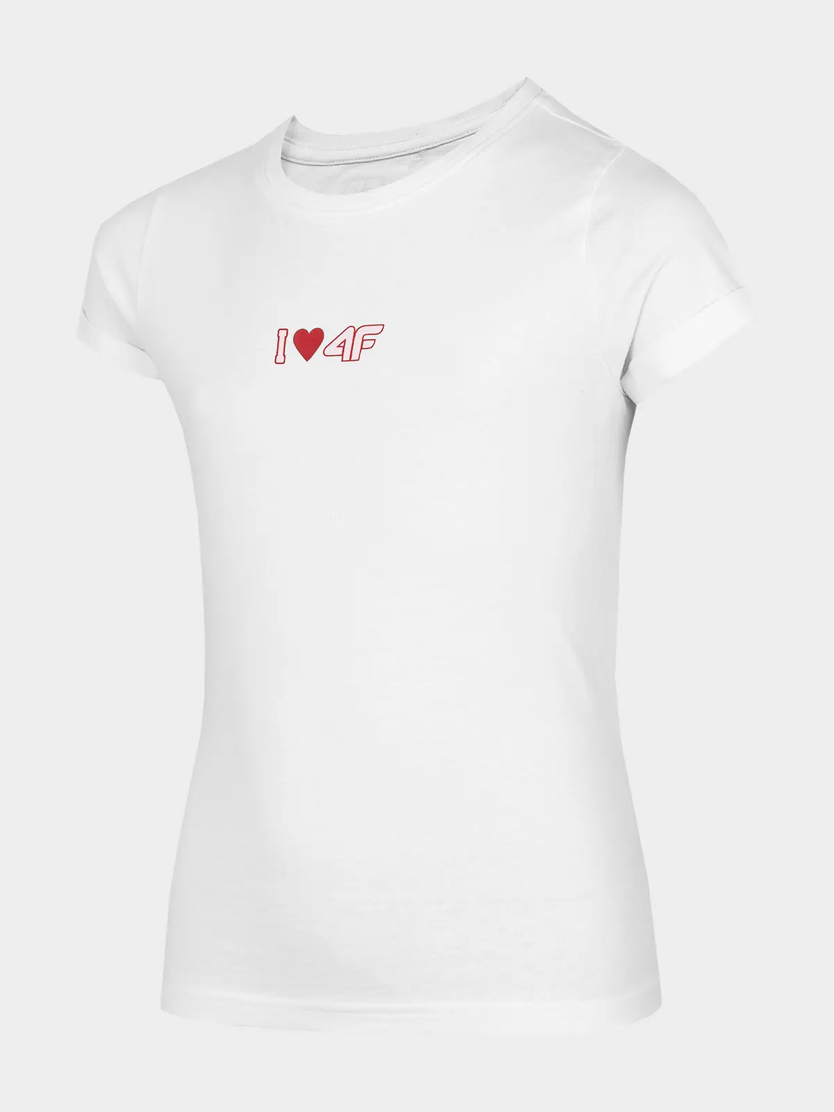 4F HJZ22-JTSD005 WHITE Dětské tričko EU