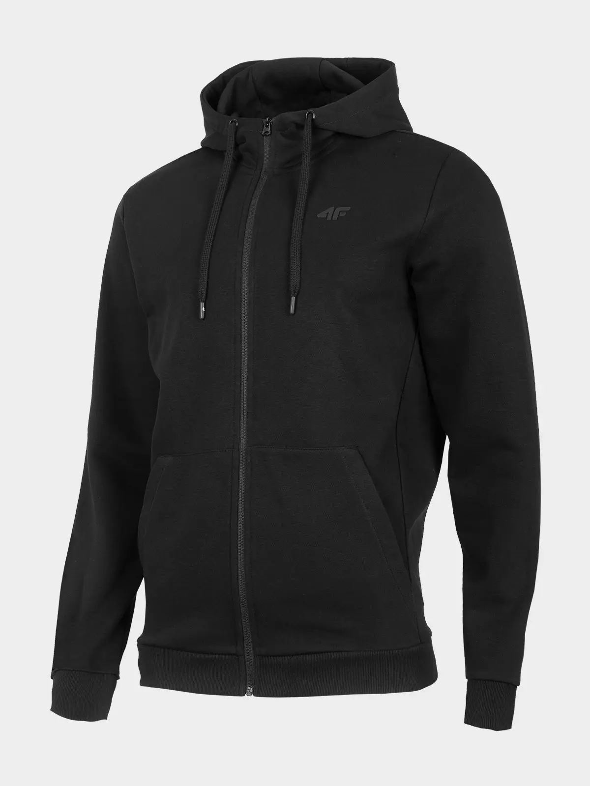 4F H4Z22-BLM353 DEEP BLACK Pánská mikina US S H4Z22-BLM353 DEEP BLACK